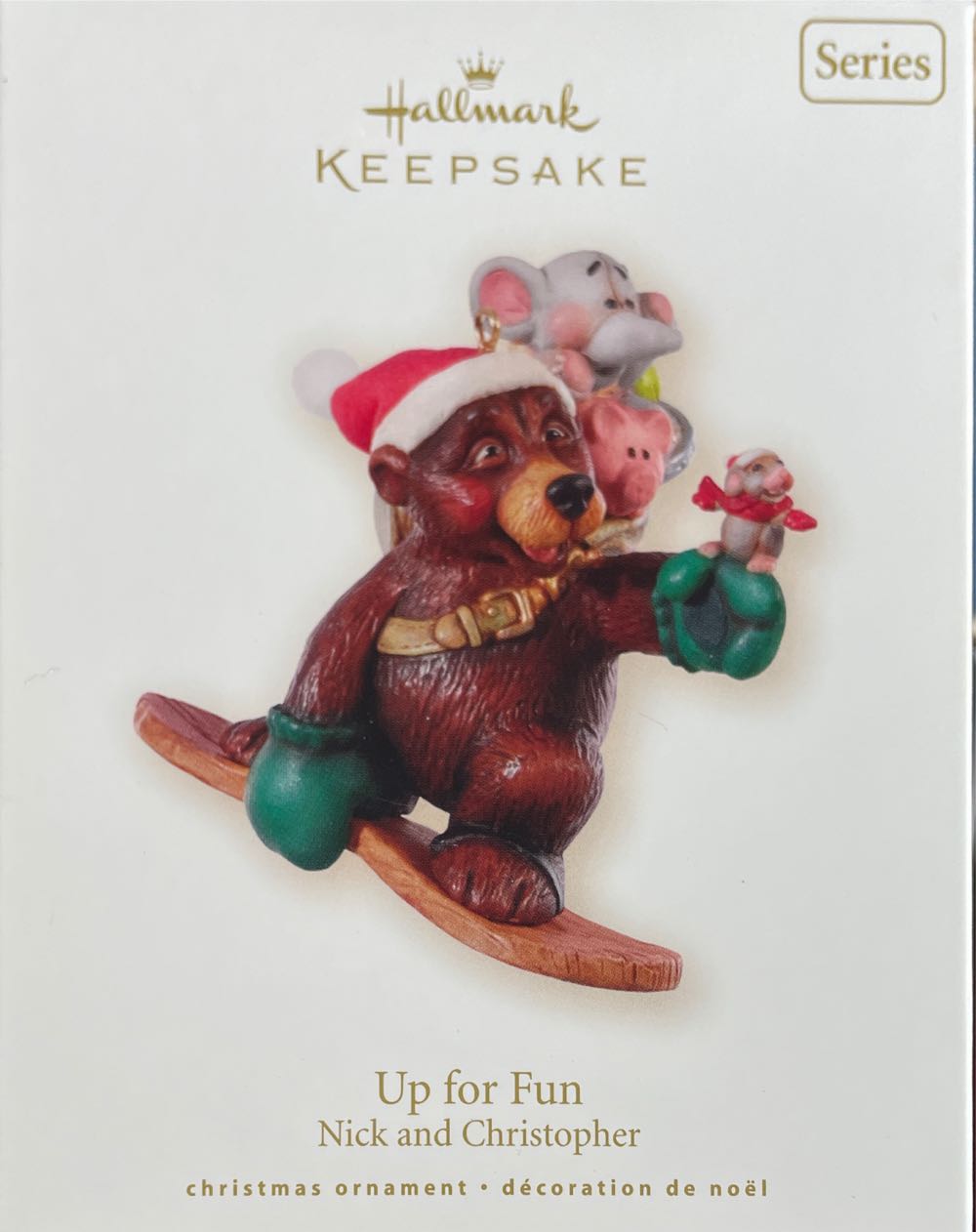 Up For Fun - Nick and Christopher (Animals) ornament collectible [Barcode 795902037338] - Main Image 4