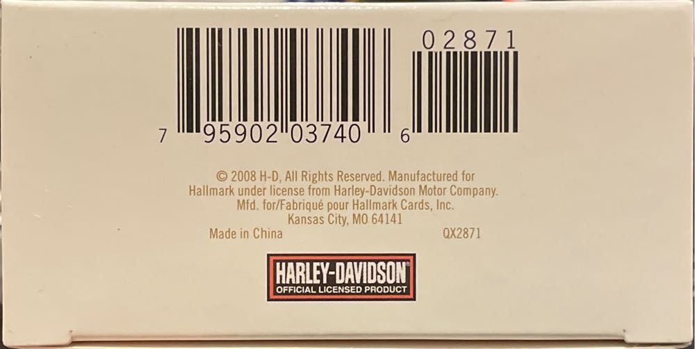 10 - 2008 XL1200N Sportster 1200 Nightster - Harley-Davidson Motorcycle Milestones (Harley Davidson Motorcycles) ornament collectible [Barcode 795902037406] - Main Image 3