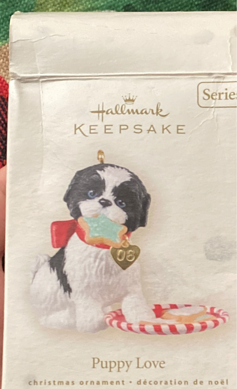 Puppy Love #18 - Shih Tzu or Lhasa - 18th In Series (Puppy Love) ornament collectible [Barcode 795902037420] - Main Image 3