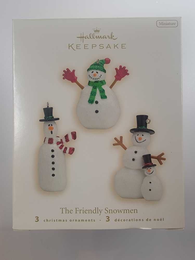 The Friendly Snowmen - Snowman (Snowman) ornament collectible [Barcode 795902037468] - Main Image 2