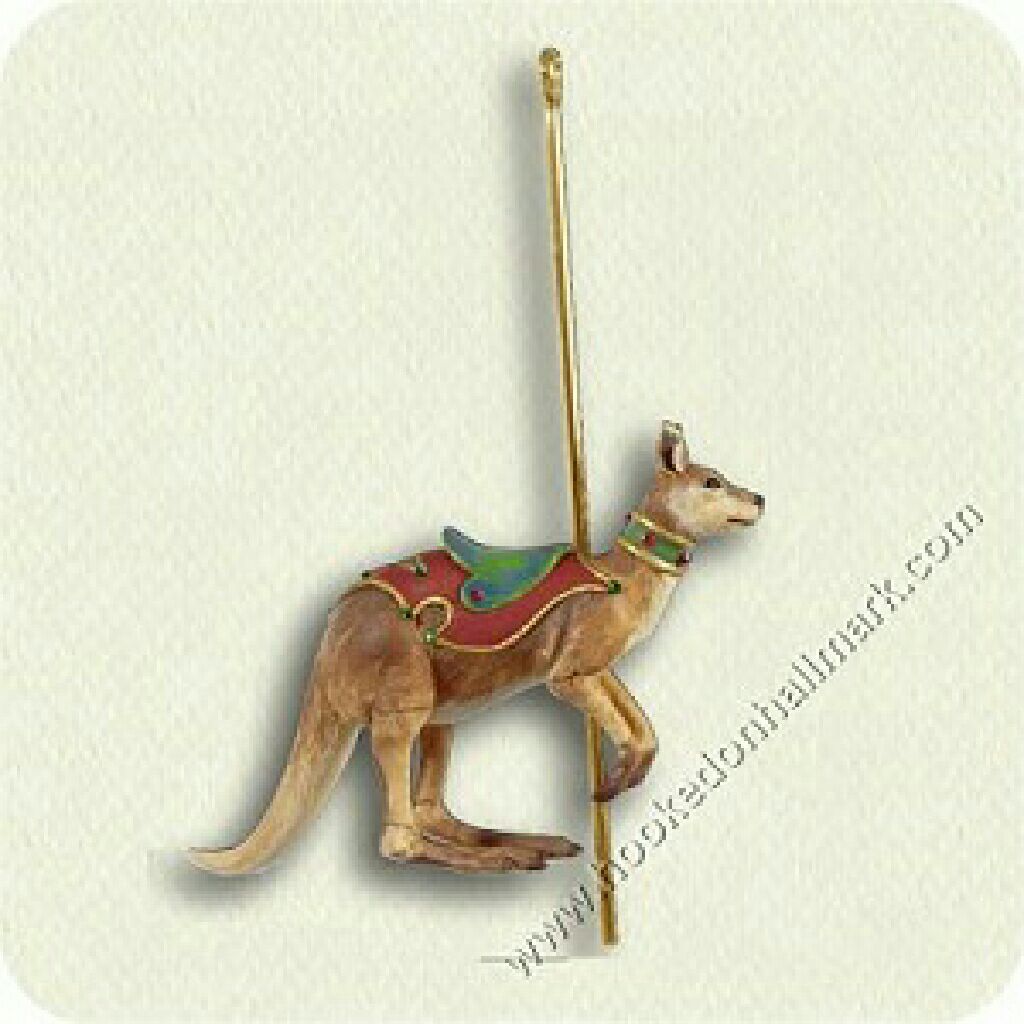 Happy Kangaroo - Carousel Ride (Carousel) ornament collectible [Barcode 795902038977] - Main Image 2
