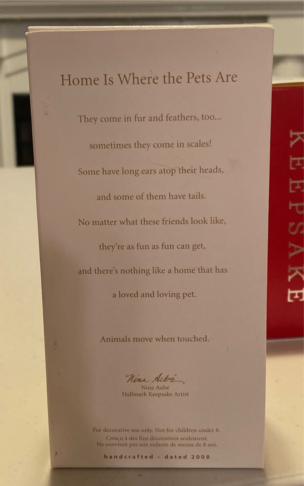 Home Is Where The Pets Are - Family (Keepsake Ornament) ornament collectible [Barcode 795902039448] - Main Image 3