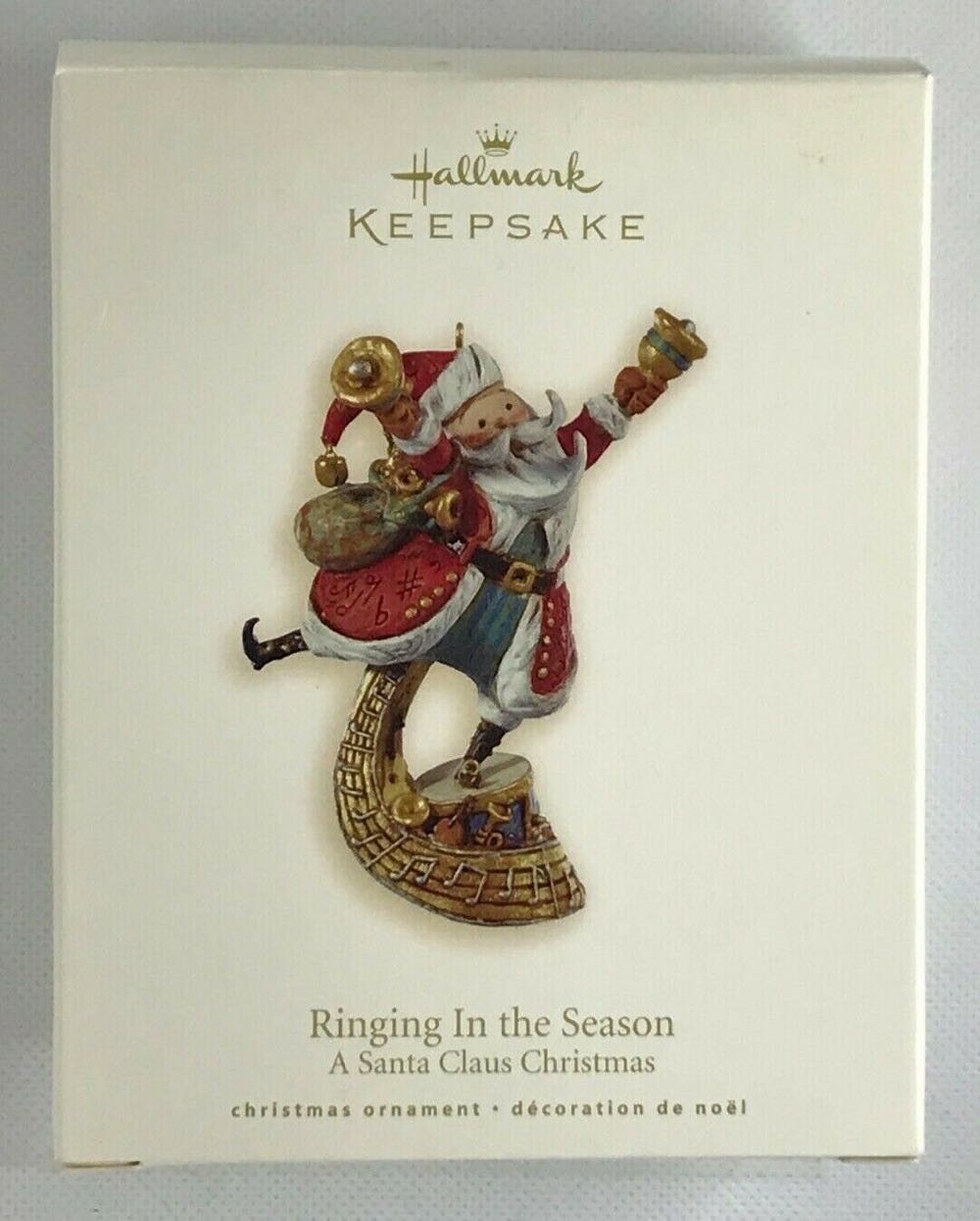 Ringing In The Season - A Santa Claus Christmas (Collection) ornament collectible [Barcode 795902041014] - Main Image 3