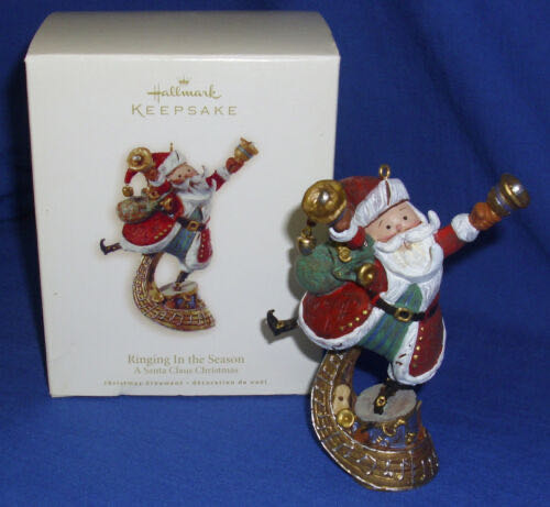 Ringing In The Season - A Santa Claus Christmas (Collection) ornament collectible [Barcode 795902041014] - Main Image 4
