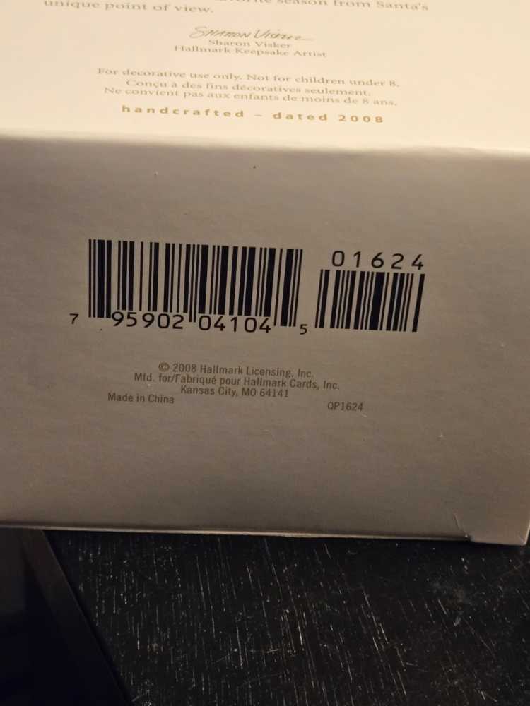 A Santa Claus Christmas - Magic Man! - A Santa Claus Christmas (Santa) ornament collectible [Barcode 795902041045] - Main Image 4