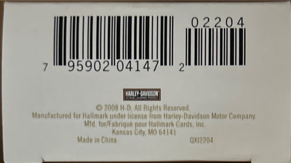 Jolly Rider - Harley-Davidson (Harley-Davidson) ornament collectible [Barcode 795902041472] - Main Image 3