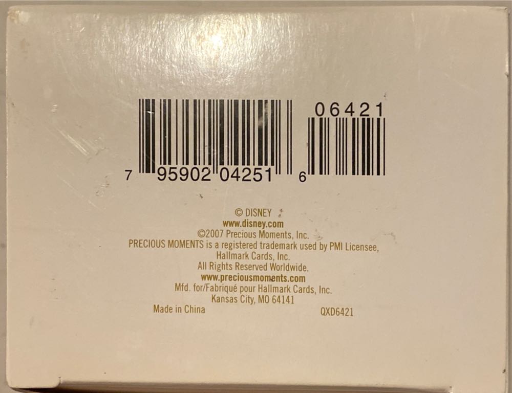 Cinderella and Her Prince - Disney’s Cinderella (Precious Moments) ornament collectible [Barcode 795902042516] - Main Image 4