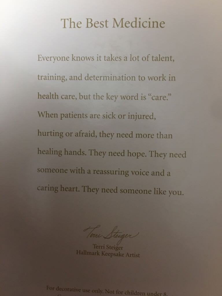 The Best Medicine  (Nurse) ornament collectible [Barcode 795902042561] - Main Image 2