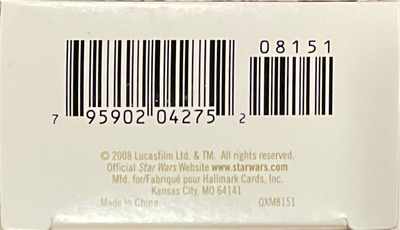 Star Wars:  The Death Star and Star Destroyer - Star Wars: Return of the Jedi (Hallmark Keepsake Miniature) ornament collectible [Barcode 795902042752] - Main Image 3