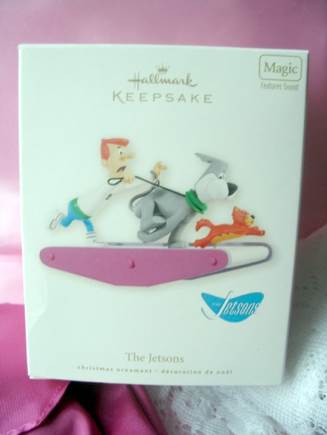 The Jetsons - Hallmark Keepsake (Magic – Features Sound) (The Jetsons (cartoon/TV pop culture); Christmas; sound ornament) ornament collectible [Barcode 795902044916] - Main Image 2