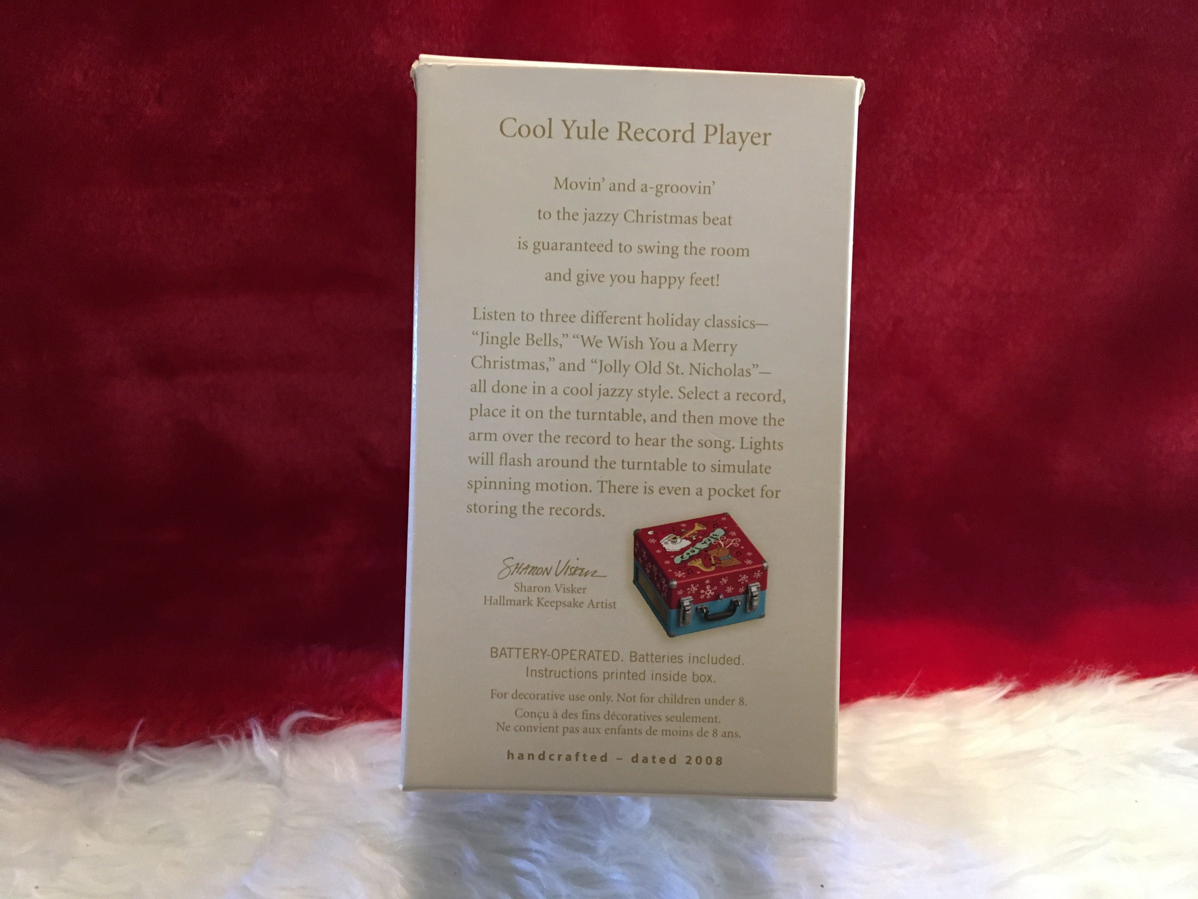 Cool Yule Record Player - Record Player (KOC Member Exclusive) ornament collectible [Barcode 795902044954] - Main Image 2