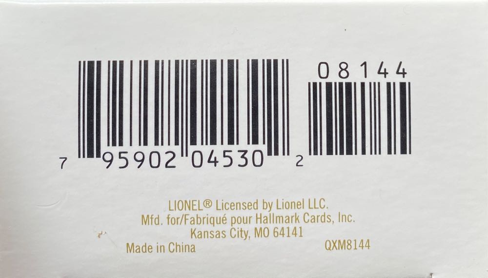 Holiday Railroad - Lionel Train Miniature (Trains, Mini) ornament collectible [Barcode 795902045302] - Main Image 3