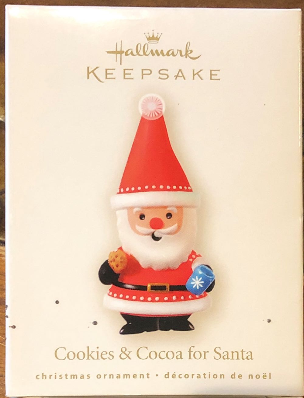 Cookies & Cocoa For Santa - Hallmark Keepsake Ornament (Santa) ornament collectible [Barcode 795902048341] - Main Image 3