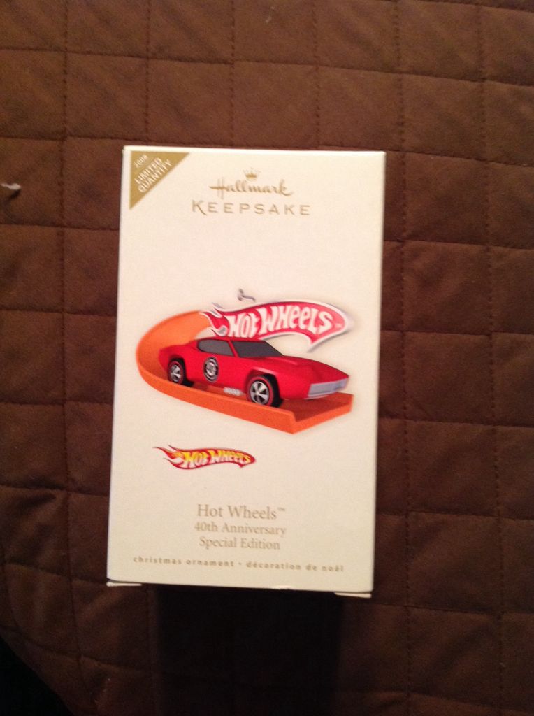 Hot Wheels 40th Anniversary - Hot Wheels (Toys) ornament collectible [Barcode 795902049133] - Main Image 1