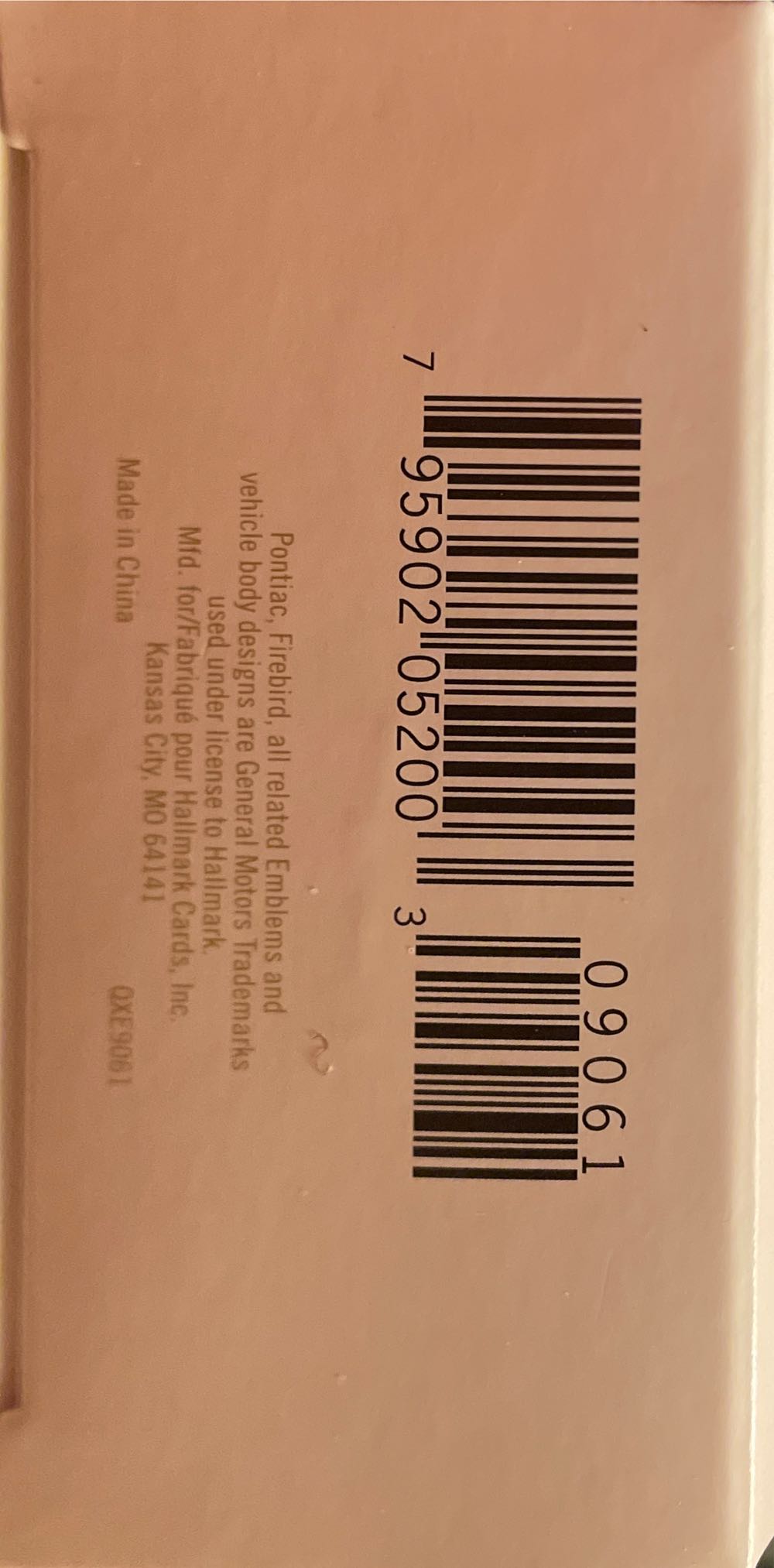 CAC#15 1968 Pontiac Firebird #15 Repaint - Classic American Cars (Cars) ornament collectible [Barcode 795902052003] - Main Image 3