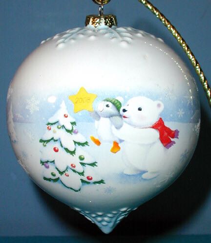 Snowball & Tuxedo Adding the Final Touch (2008) - Snowball And Tuxedo Companion (Snowball And Tuxedo) ornament collectible [Barcode 795902055172] - Main Image 2