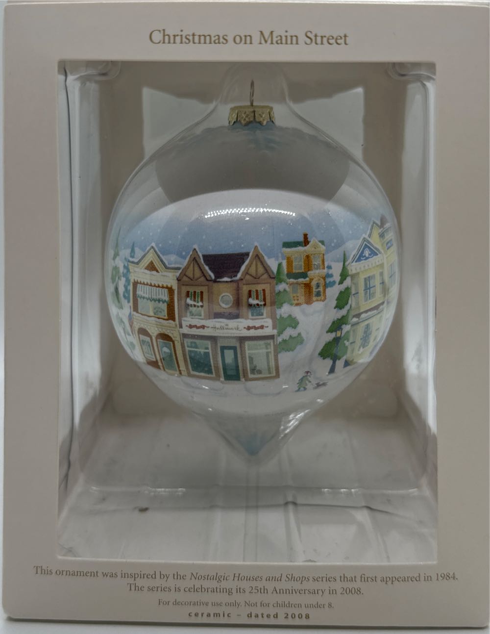 Christmas on Main Street - Nostalgic Houses And Shops Companion (Nostalgic Houses & Shops) ornament collectible [Barcode 795902056124] - Main Image 2