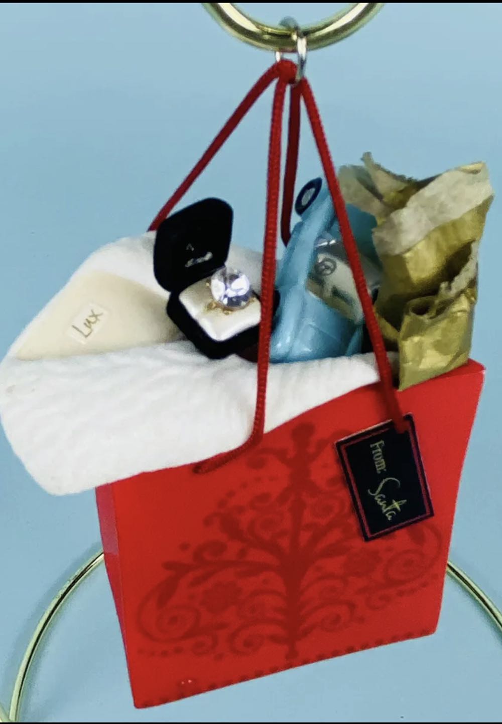 Santa Baby  (Magic: Sound (Battery Op)) ornament collectible [Barcode 795902056254] - Main Image 3