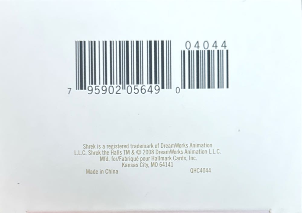 A Nice Family Christmas - Shrek The Halls (Movies & TV) ornament collectible [Barcode 795902056490] - Main Image 4