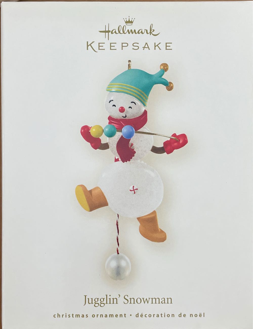 Jugglin’ Snowman - Snowman (Snowman) ornament collectible [Barcode 795902056582] - Main Image 4