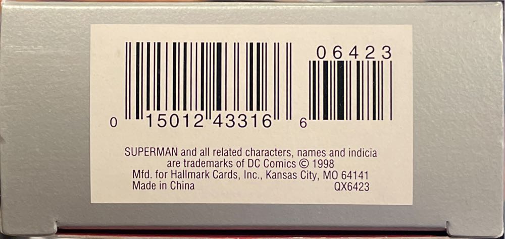 Superman Lunchbox - Comic Book Heroes (Super Heroes) ornament collectible [Barcode 015012433166] - Main Image 3