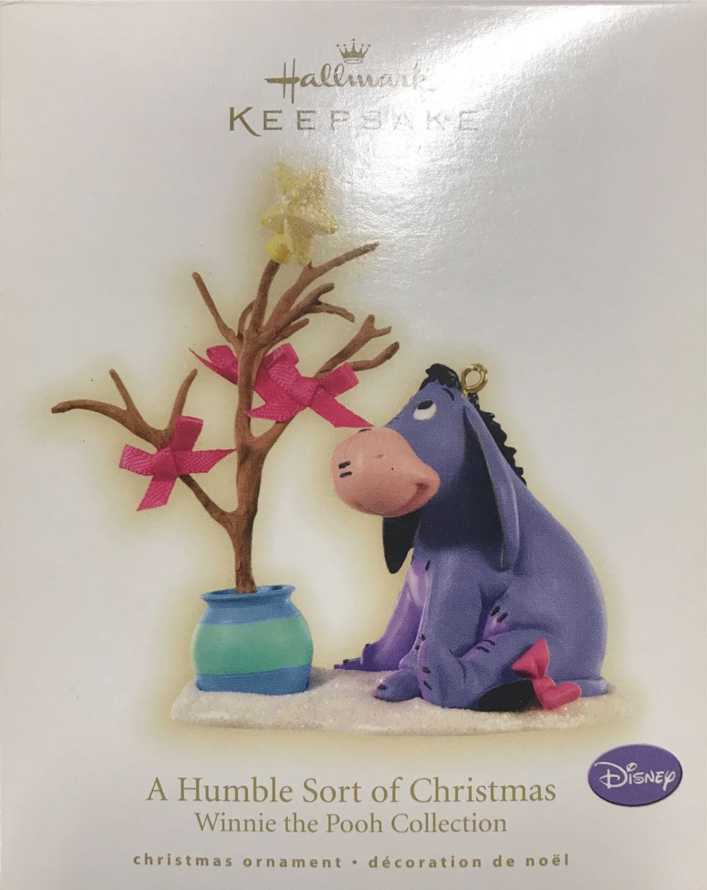 Hallmark - A Humble Sort Of Christmas - Disney Winnie The Pooh Collection (Disney Eeyore) ornament collectible [Barcode 795902078805] - Main Image 3