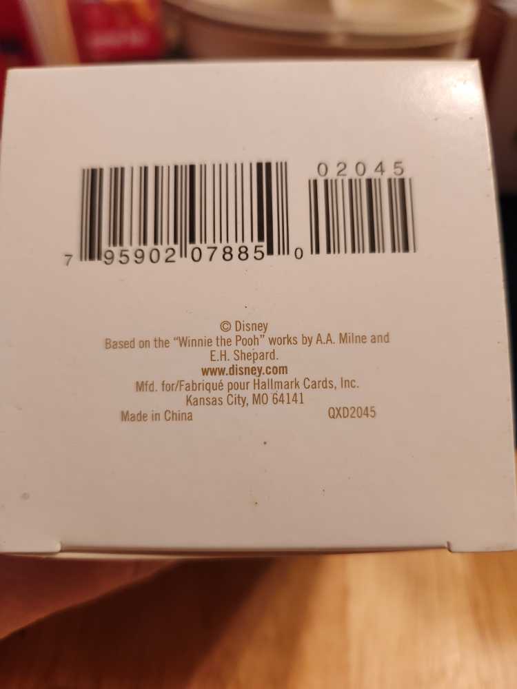 Waiting Up for Santa - Winnie the Pooh (Winnie The Pooh Collection) ornament collectible [Barcode 795902078850] - Main Image 3