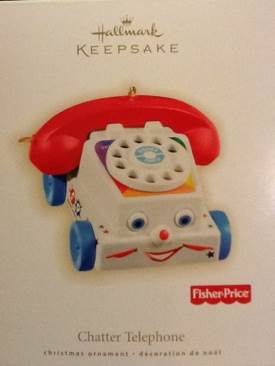 Chatter Telephone - Chatter Telephone (Fisher-Price) ornament collectible [Barcode 795902078904] - Main Image 1