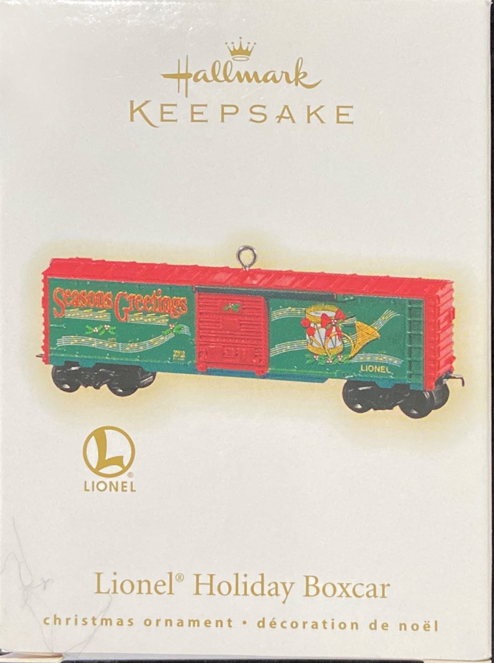 Holiday Boxcar - Lionel Train Series (Trains) ornament collectible [Barcode 795902078942] - Main Image 4