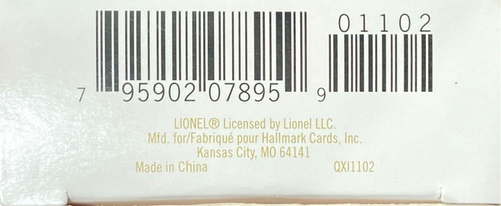 Lionel Holiday Red Mikado Tender - Lionel Train Series (Trains) ornament collectible [Barcode 795902078959] - Main Image 3