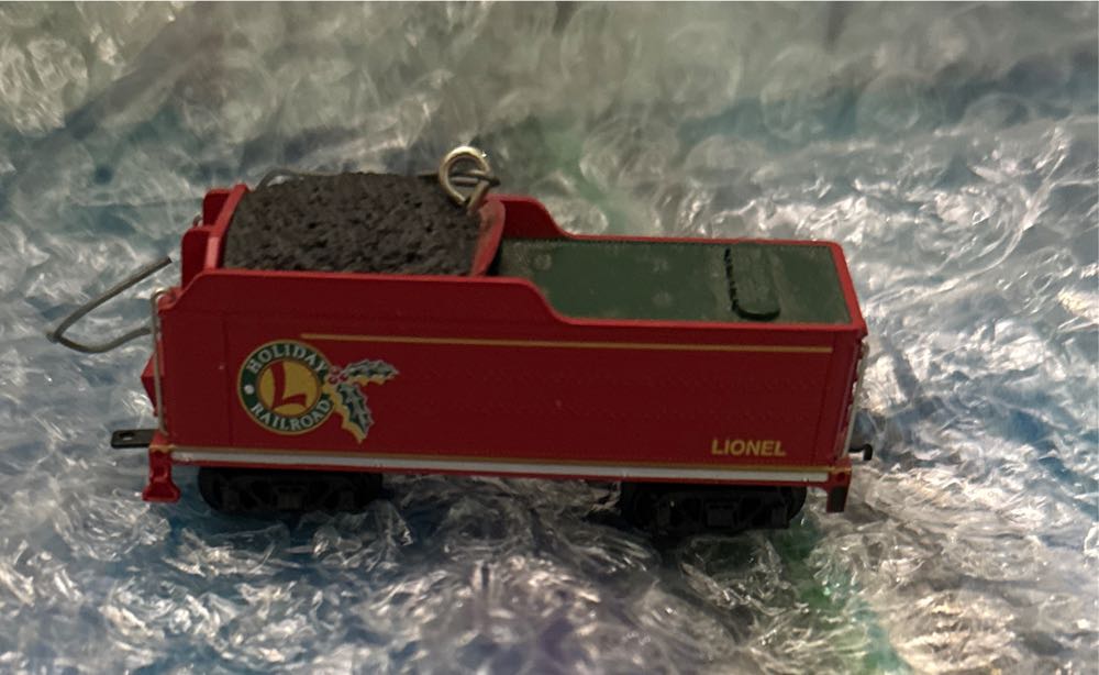 Lionel Holiday Red Mikado Tender - Lionel Train Series (Trains) ornament collectible [Barcode 795902078959] - Main Image 4