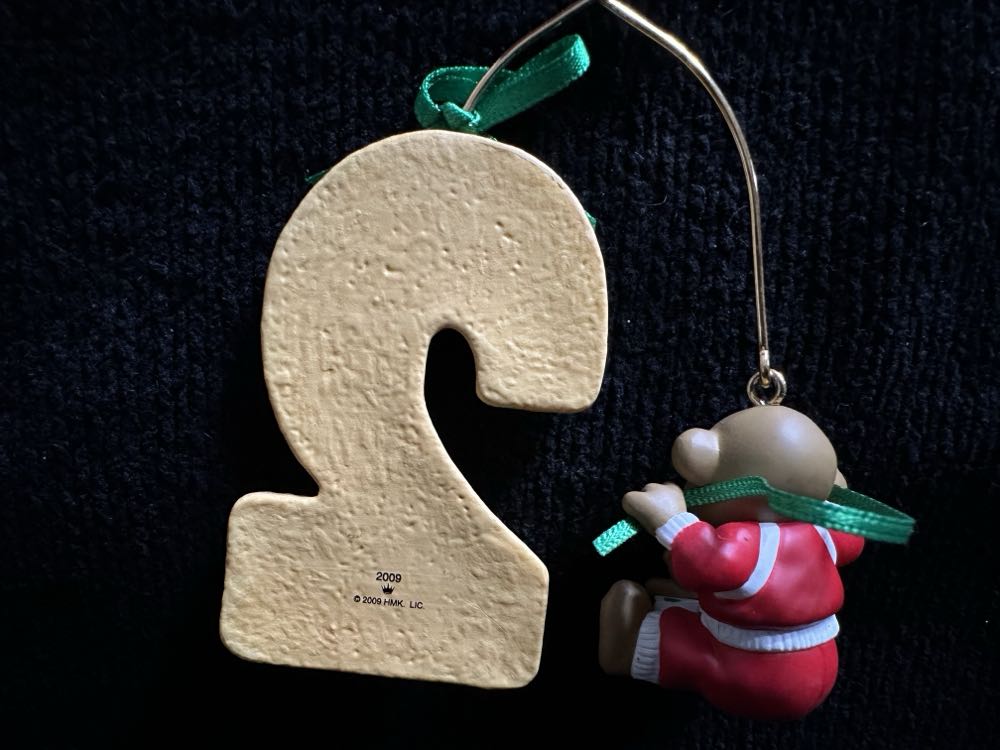My Second Christmas  - Child’s Age Collection (Bear) ornament collectible [Barcode 795902079062] - Main Image 2