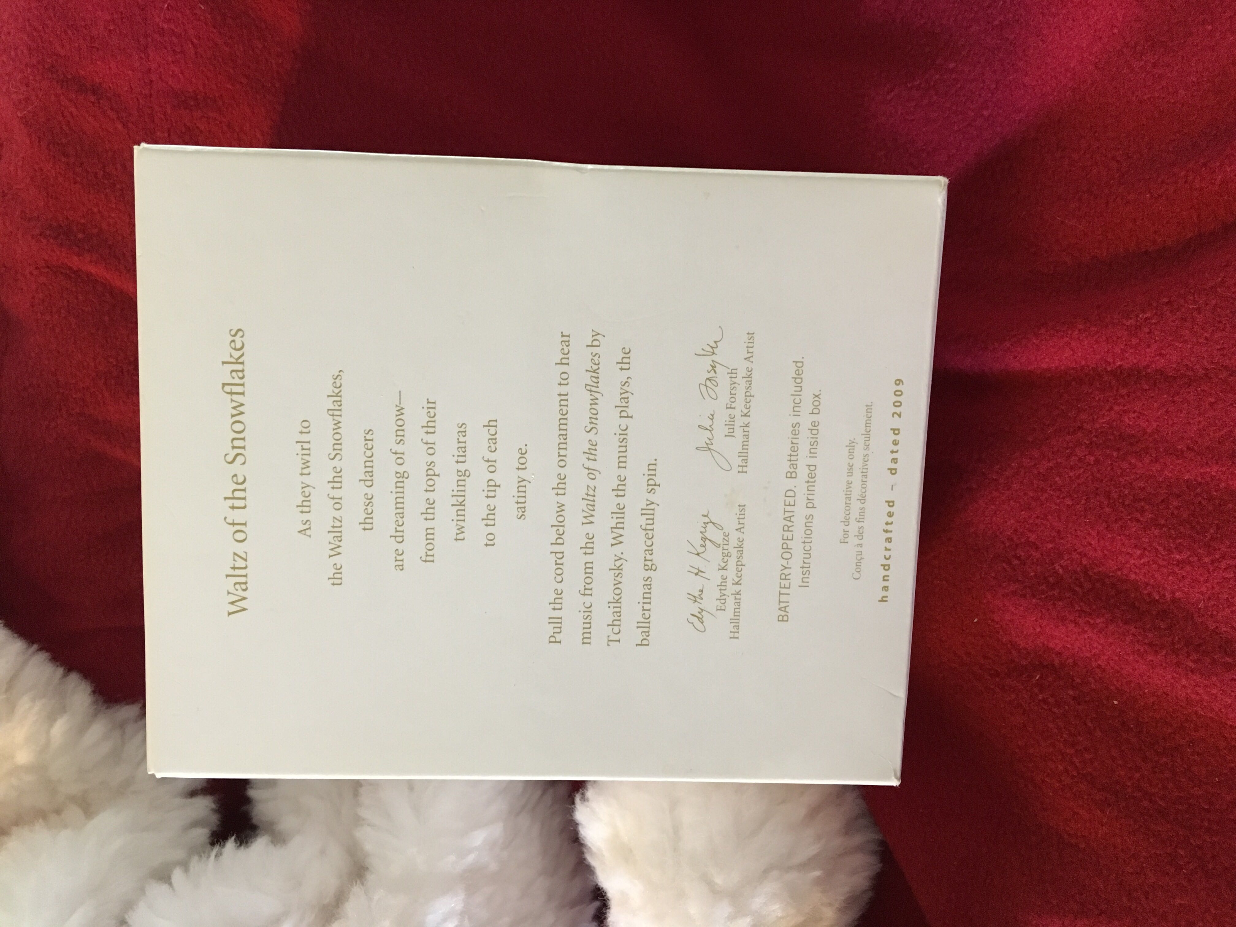 Waltz of the Snowflakes - The Nutcracker (Ballet) ornament collectible [Barcode 795902081690] - Main Image 2