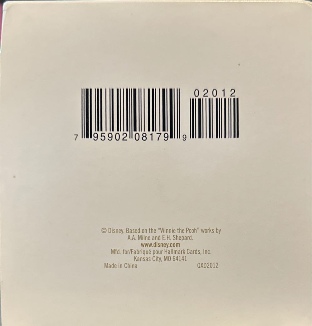 Snowman Surprise Pooh - Disney (Winnie the Pooh) ornament collectible [Barcode 795902081799] - Main Image 3