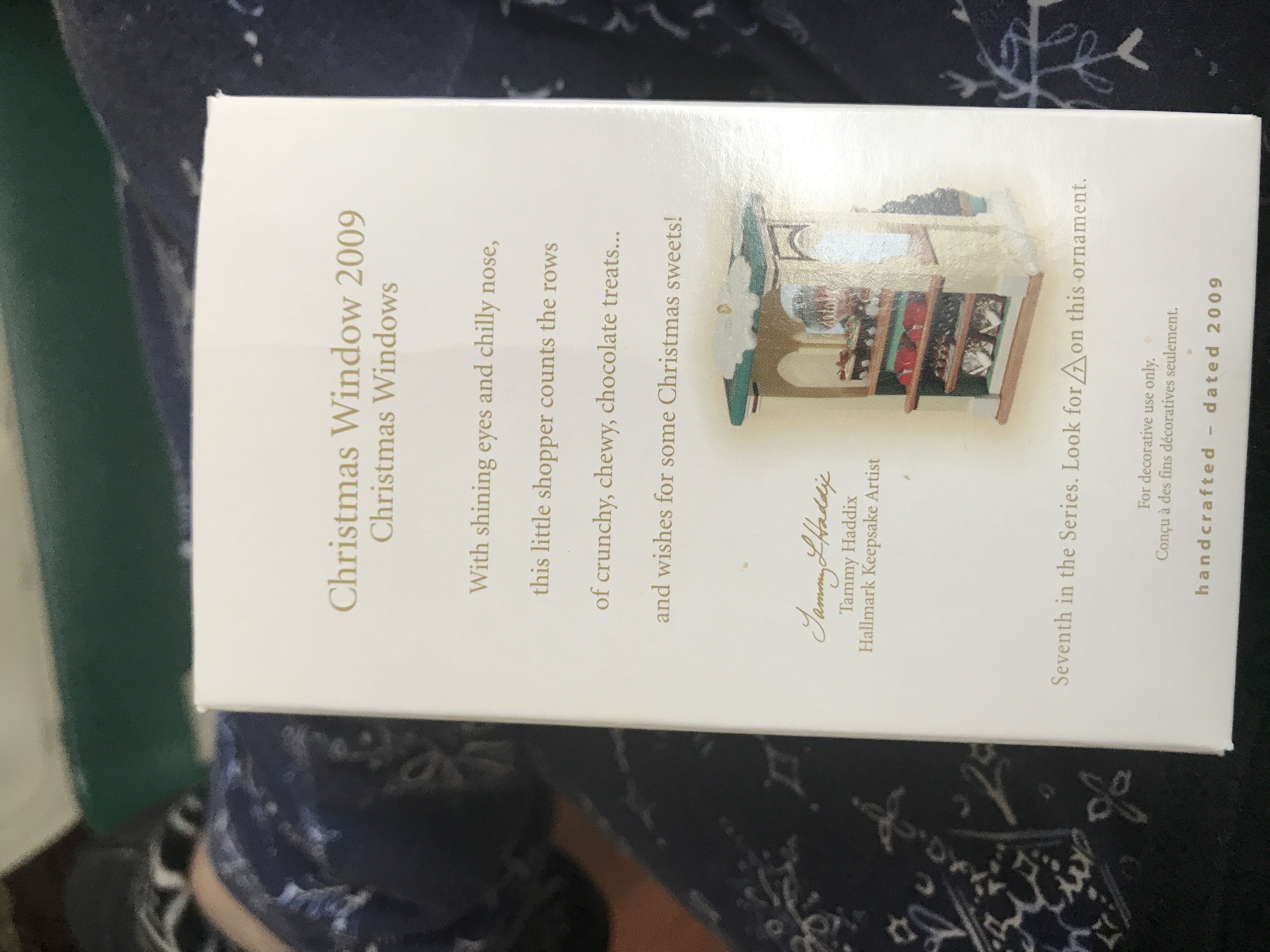 Christmas Window 2009 #7 Chocolate Shop - Christmas Windows (Christmas Window KOC) ornament collectible [Barcode 795902083427] - Main Image 3