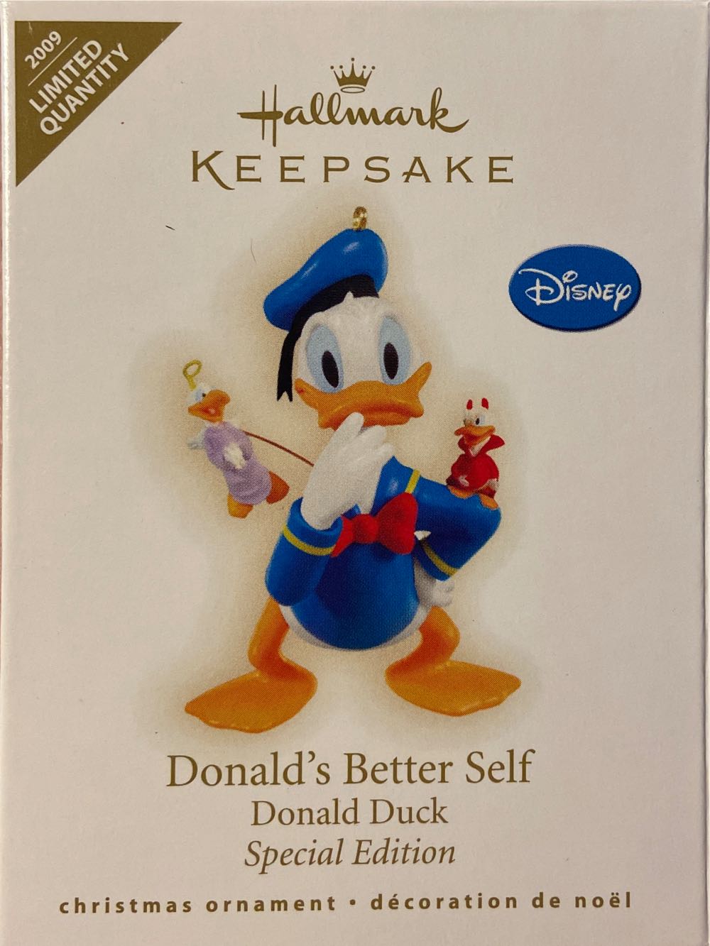 Donald’s Better Self Donald Duck - Donald Duck (Disney) ornament collectible [Barcode 795902083502] - Main Image 2
