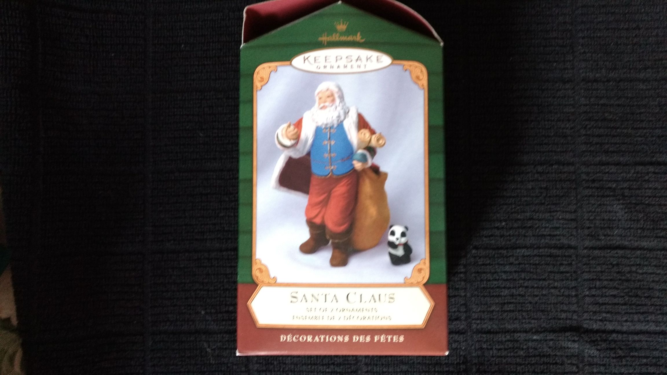 Santa Claus  (Santa) ornament collectible [Barcode 01501162] - Main Image 1