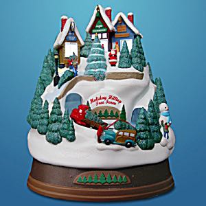 Holiday Hilltop Tree Farm - Magic Light, Sound, & Motion (Christmas Tree Farm) ornament collectible [Barcode 795902085926] - Main Image 2
