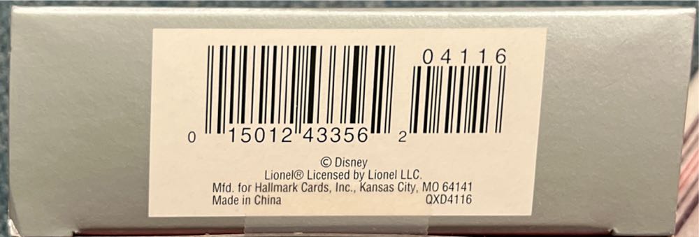 The Mickey And Minnie Handcar - Mickey & Minnie (Disney) ornament collectible [Barcode 015012433562] - Main Image 4