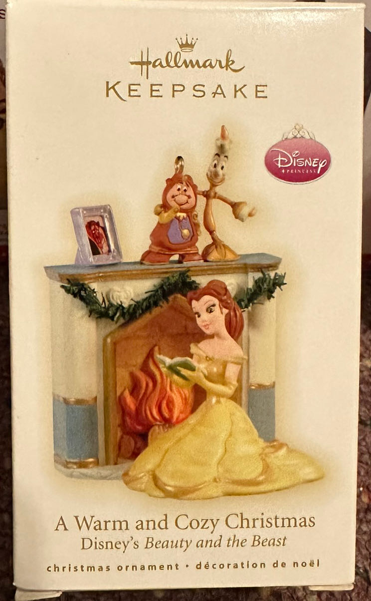 A Warm And Cozy Christmas  - Disney’s Beauty And The Beast (Disney Beauty And The Beast) ornament collectible [Barcode 795902087418] - Main Image 3