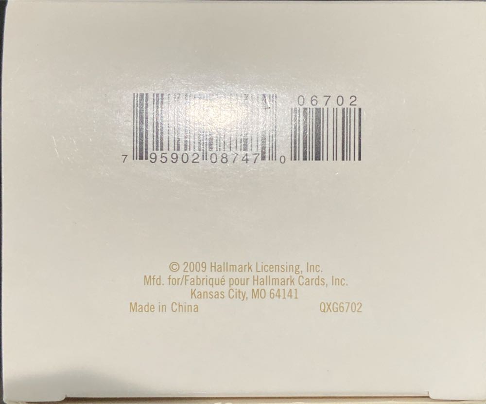 Merry Kiss Moose Hallmark Ornament 2009 - Mooses (Moose) ornament collectible [Barcode 795902087470] - Main Image 3