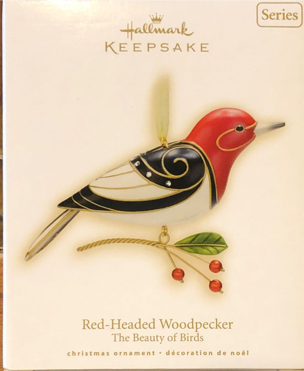 Red-Headed Woodpecker 2009 - Beauty Of Birds (Birds) ornament collectible [Barcode 795902088378] - Main Image 2