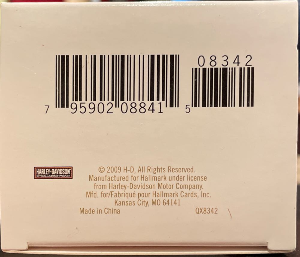 11 - 2008 FXCWC Softail Rocker C - Harley-Davidson Motorcycle Milestones (Harley Davidson Motorcycles) ornament collectible [Barcode 795902088415] - Main Image 3