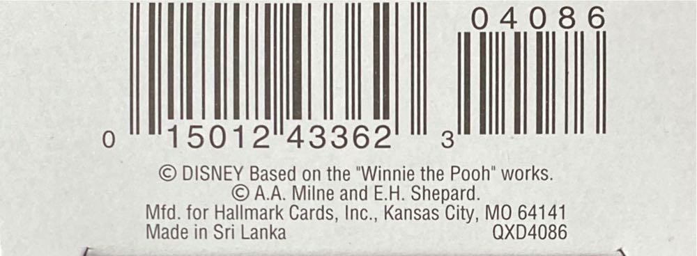 Winnie The Pooh Book #1 - A Visit From Piglet - Winnie The Pooh Books (Books) ornament collectible [Barcode 015012433623] - Main Image 4