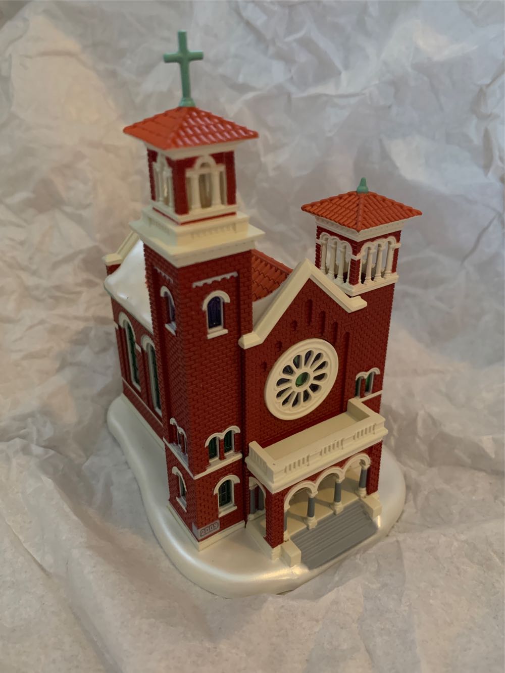 CS#12 - Old Brick Church - Candlelight Services (Churches) ornament collectible [Barcode 795902088583] - Main Image 3