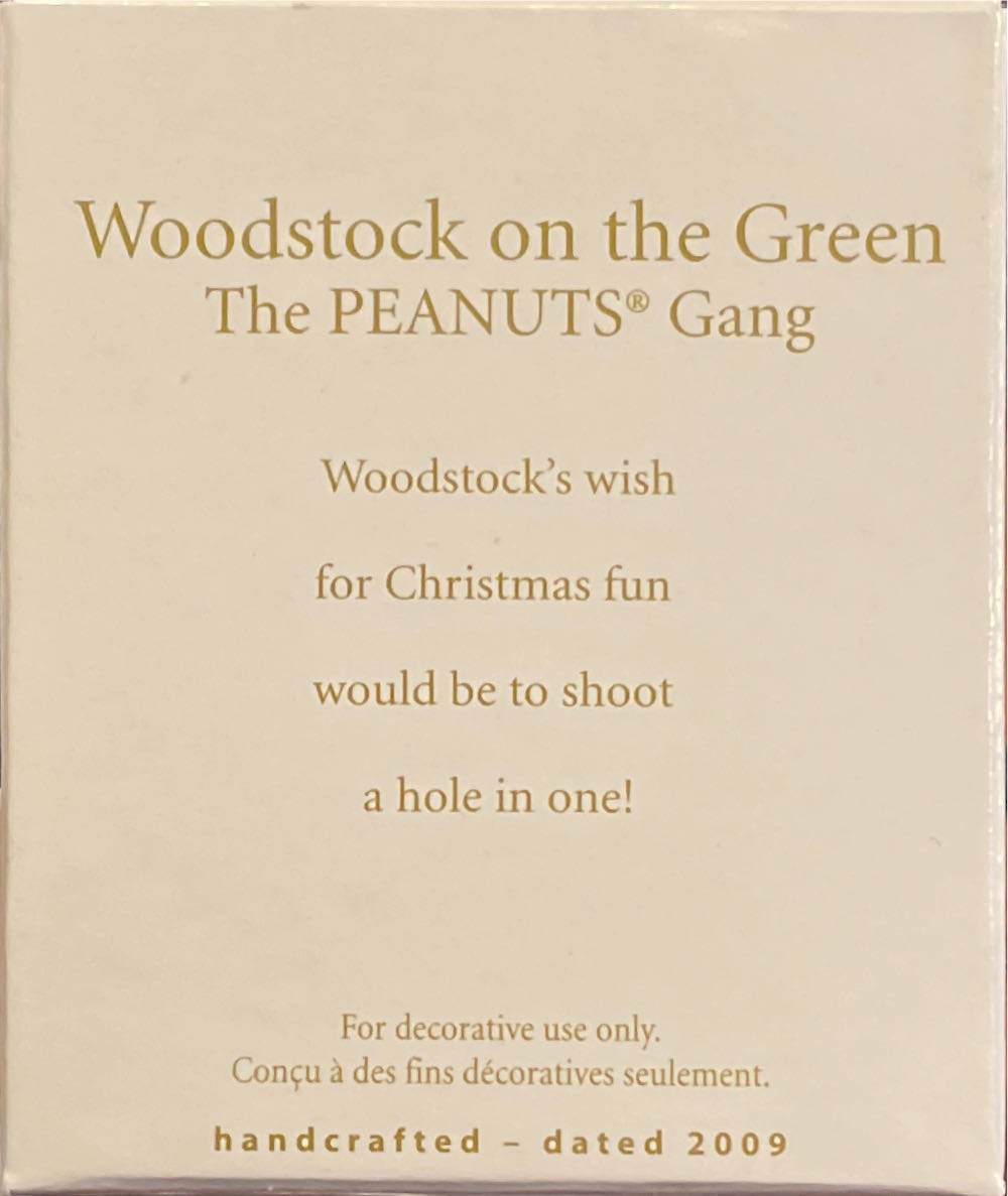 Woodstock On The Green - The Peanuts Gang (Peanuts) ornament collectible [Barcode 795902088637] - Main Image 2