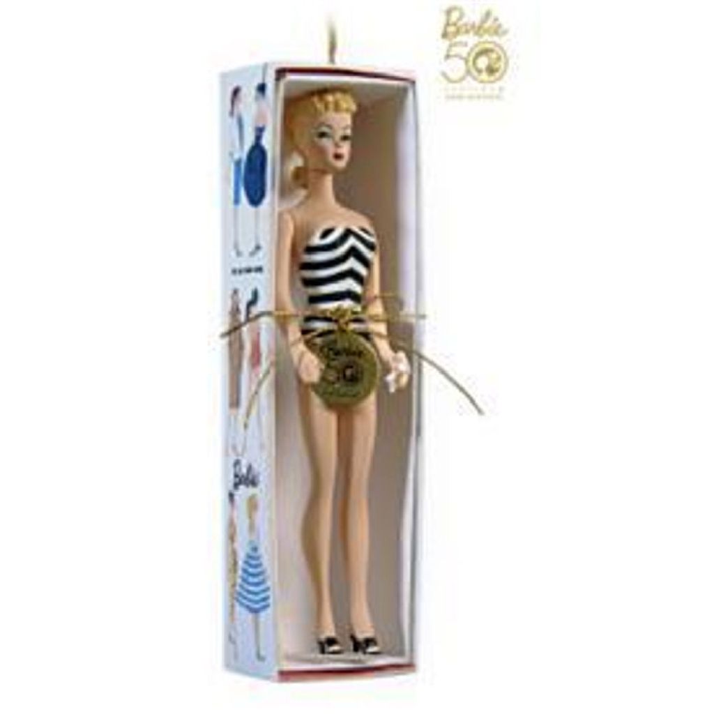 Hallmark Teen Age Barbie Fashion Model Ornament - Barbie (Barbie) ornament collectible [Barcode 795902089719] - Main Image 2