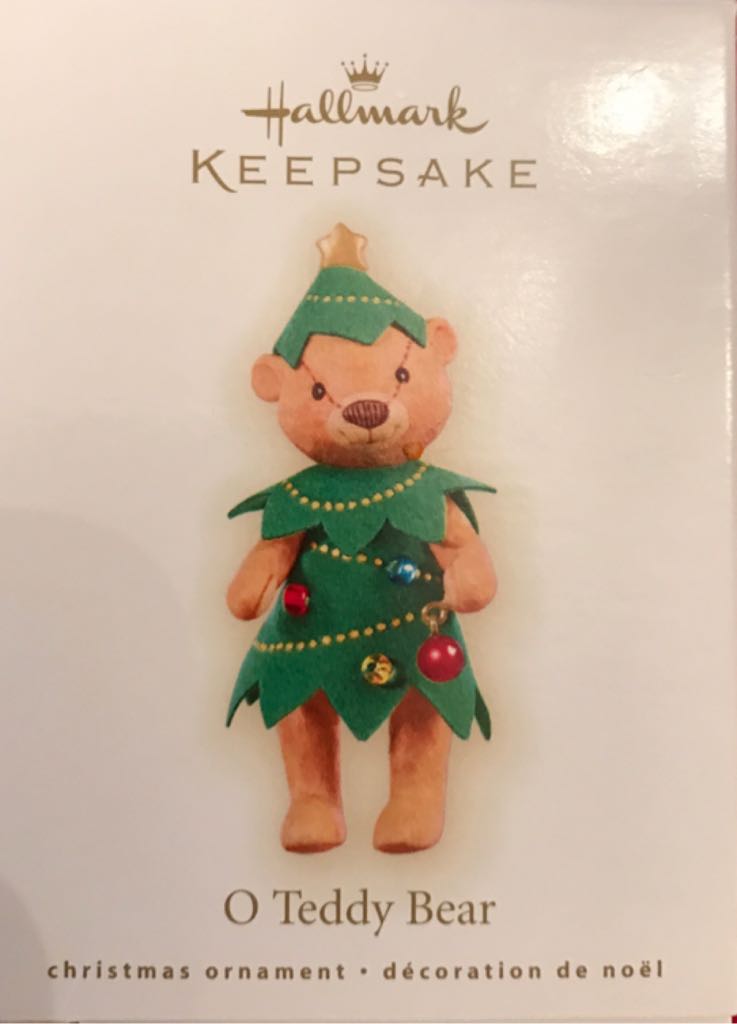 O Teddy Bear - Bears (Miscellaneous) ornament collectible [Barcode 795902091248] - Main Image 1
