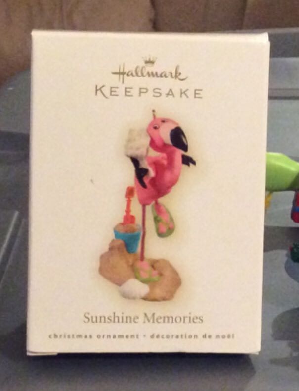 Sunshine Memories  (Beach) ornament collectible [Barcode 795902091255] - Main Image 1