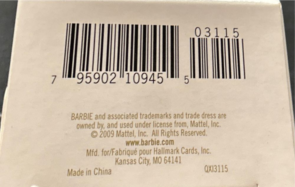 Barbie’s Boyfriend Ken - Barbie in Box (Barbie) ornament collectible [Barcode 795902109455] - Main Image 3